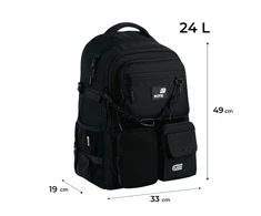 Kite K26-1018xl-1 Juodas Paauglių Kuprinė Xl