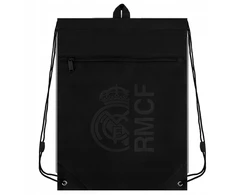 Kite Real Madrid batų krepšys berniukams PE, juodas, su aitvaro kišene