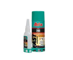 Klijai AKFIX 705, su aktyvatoriumi 100 g + 400 ml