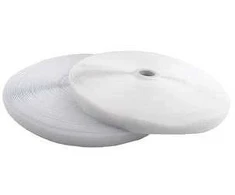 Klijuojama kontaktinė juosta VELCRO, baltos sp., 25 m