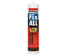Klijuojantis hermetikas SOUDAL Fix ALL High Tack 290 ml, Pilka