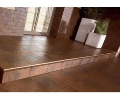 Klinkerio plytelės pakopa SEMIR BROWN STOP PROSTA KAP, 30 x 33 cm