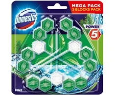 Klozeto gaiviklis Power 5 Domestos 3x55g Ocean