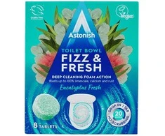 Klozeto valymo tabletės Astonish 8vnt. Eucalyptus