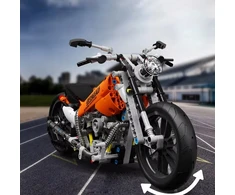 K&amp;M Konstrukciniai blokai chopper technic motociklas 436 elementai (436vnt)