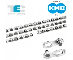 KMC TEC GT-10 grandinėlė, 116 grandžių 10-RZ + užsegimas