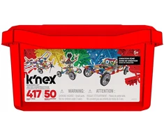 K'nex KNEX Klocki konstrukcyjne 417 Elementów 50 modeli Pojazdy Auta