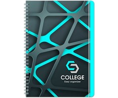 Lastva Knyga su spirale B5 150lap 70g lang COLLEGE