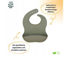 Koala Kay Reguliuojamas silikoninis seilinukas kūdikiui