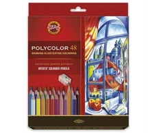 Koh-i-noor Polycolor pieštukai, 48 spalvų