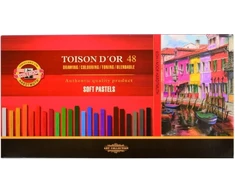 Koh-i-noor sausieji pasteliai, 48 spalvos