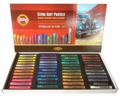 Koh-i-noor sausos pastelės pieštukuose, 48 spalvos