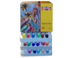 Koh-i-noor sausų pastelės 18 spalvų rinkinys 8513