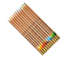 Koh-i-noor spalvoti pieštukai 11+1 spalvos, trikampiai
