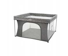 Kojec Kidnort pilka su opakowaniem 126,5x126,5 cm, wysokość 74,5 cm