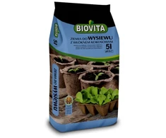 Kokosų pluošto sėjos dirvožemis 5 l Biovita