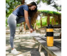 Cecotec Maišytuvas | Power Titanium 900 ProGo | Tabletop | 900 W | Jar capacity 2x0.57 L | Ice crushing | Juodas
