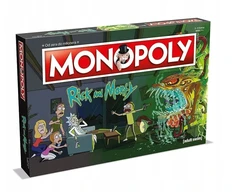 Kolekcinis Monopoly Rick and Morty PL stalo žaidimas serialo gerbėjams