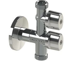 Kombinuotas ventilis ARCO COMB1, 1/2"x 3/4"x 3/8"x10