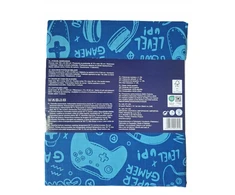 Patalynės komplektas Komplet pościeli Smukee 160 x 200 cm mėlyna gracza gamer