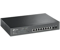 Šakotuvas TP-LINK | „JetStream“ 10 prievadų gigabito išmanusis „PoE“ komutatorius | TL-SG2210MP | Valdomas L2 | Montuojamas į stelažą | SFP jungčių kiekis: 2 | PoE+ jungčių kiekis: 8 | Maitinimo šaltinio tipas: vienas