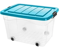 Kon-Plast Pojemnik pudło skrzynia su pokrywą 60L Turkio