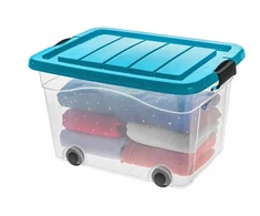 Kon-Plast Pojemnik pudło skrzynia su pokrywą 60L Turkio