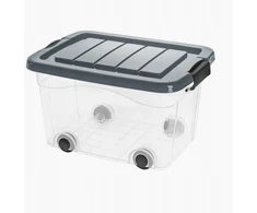 Kon-Plast Pojemnik Roller Box do przechowywania, na zabawki 20L - kolory Grafitowy