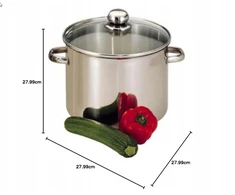Konditeris - BAUMALU - Standartinis - Nerūdijantis plienas - Stiklinis dangtis - 28 cm