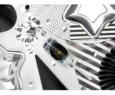 Party Deco Konfeti šaunami sidabriniai