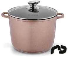 Konighoffer Pollo Rose Gold puodas 6.8l, 24cm, indukcijai, su dangčiu