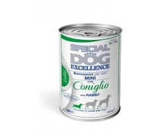 Monge Special Dog Exc. konservai Mini šunims gabalėliai su triušiena 400g