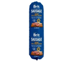 BRIT PREMIUM Dog dešra SPORT su jautiena, ryžiais ir žuvimi 800g