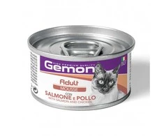 GEMON - Wet Cat Mousse Adult Salmon/Chicken 85g