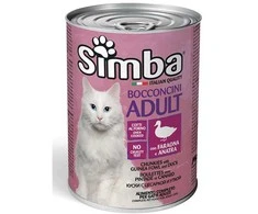 SIMBA - Wet CAT Chunkies with FOWL AND DUCK 415g