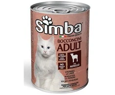 SIMBA - Wet CAT Chunkies with LAMB 415g