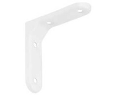 Velano Konsolė WSM 75x75 (iki 15kg) metalinė balta