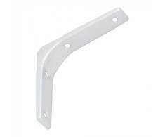 Velano Konsolė WSM Metalinė Balta 130x130 mm (12 kg apkrova)