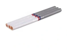 Konstrukciniai pieštukai 180 mm HEX 3 vnt. dviejų spalvų WL DIY-PCWL1HX18/3B