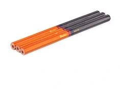 Konstrukciniai pieštukai 180 mm HEX 3 vnt. dviejų spalvų „DIY-PC1HX18/3B“