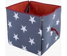 KONTEINERIS Žaislų krepšelis Organizer MAT Oldman 2in1 textile 33cm IŠPARDAVIMAS