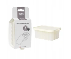 Konteinerių padėklas vaikų ir kūdikių patiekalams šaldyti BIBS - Ivory