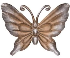 KOOPMAN Prie sienos tvirtinamas sodo dekoras Drugelis 29x24cm