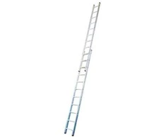 Kopėčios KRAUSE Corda, 2 x 9, aliumininės, universalios, maks. darbinis aukštis - 500 cm