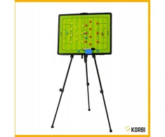 Korbi Didelė magnetinė taktinė lenta 60x45 cm su stovu
