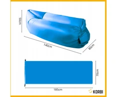 Korbi Pripučiama plūduriuojanti SOFA LAZY BAG AIR PAPLŪDIMO KĖDĖS ČIŽINIO KĖDĖS