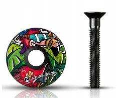 Koto dangtelis Viršutinis dangtelis Ausinės Riesel Design Carbon 1 1/8" 6g Flowmingo