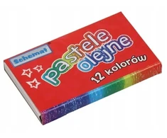 Kredki pastelowe Schemat 12 vnt. Pastele olejne