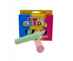 Kreida šaligatvio Jumbo Penword, 6 spalvos