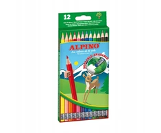 Pieštukai spalvoti ALPINO Erasable 12sp